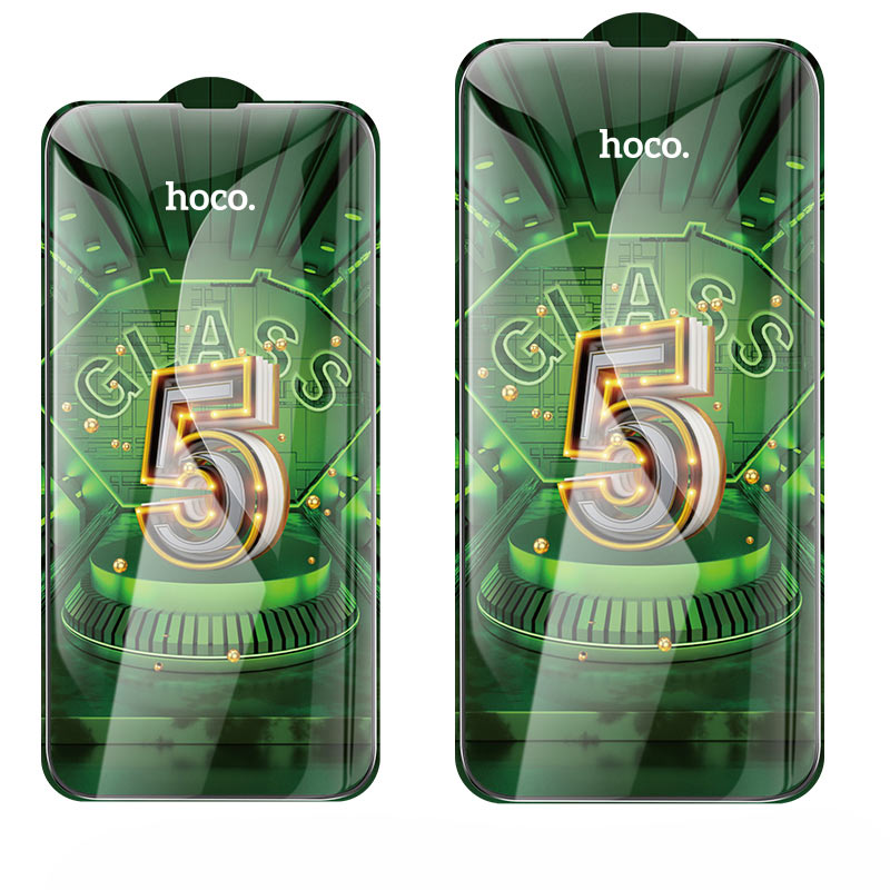 Hoco Schutzglas HD 5D aus gehärtetem Glas für iPhone Xr / 11 25er Pack