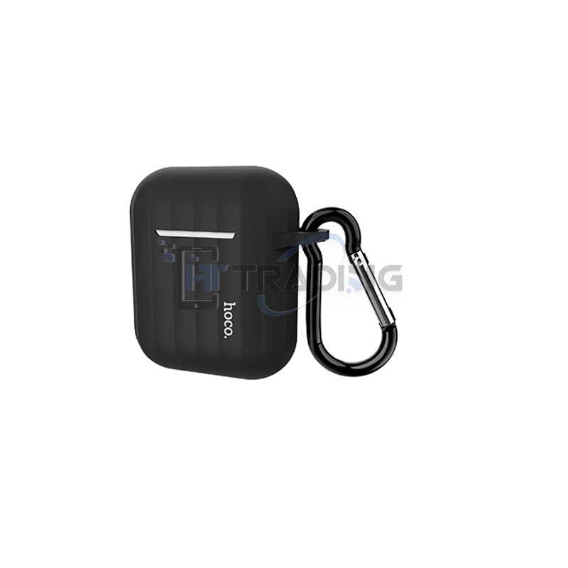 Hoco WB10 Airpods 1st - 2nd Gen. Silikonhülle Schwarz