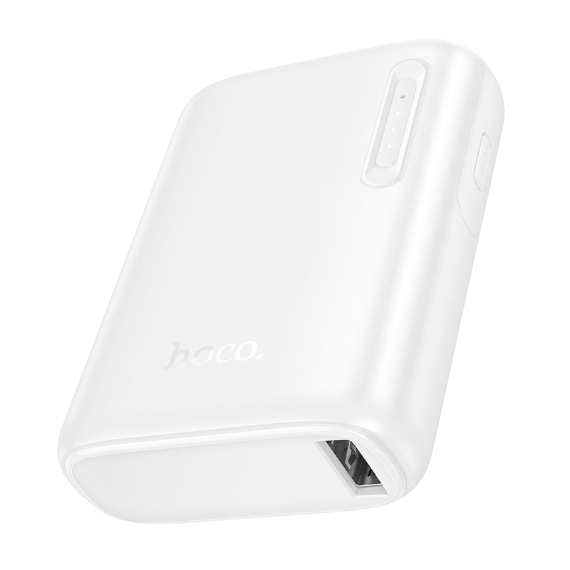 Hoco J158 Runner Powerbank 5000mAh mit kabelloser Schnellladung 10W – Weiß