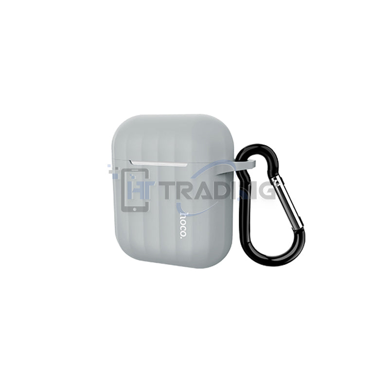 Hoco WB10 Airpods 1st - 2nd Gen. Silikonhülle Grau