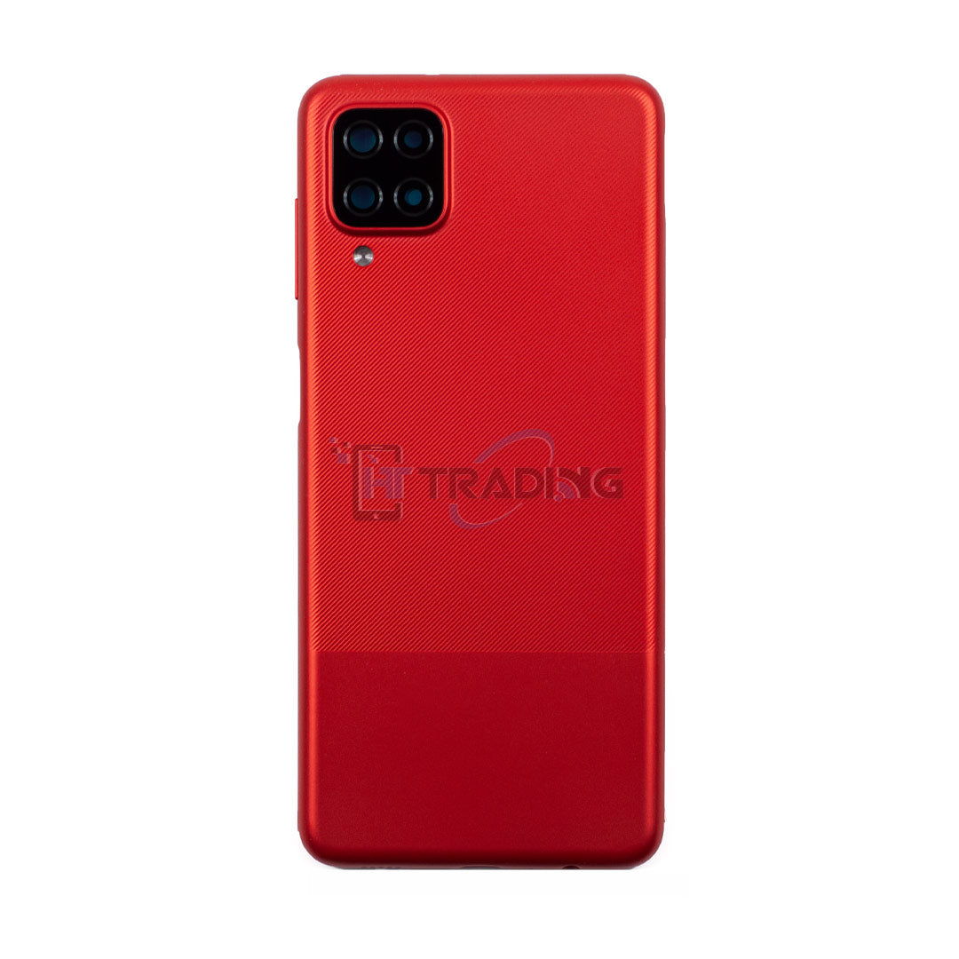 Akkudeckel für Samsung A12 A125F Rot mit Kameralinse