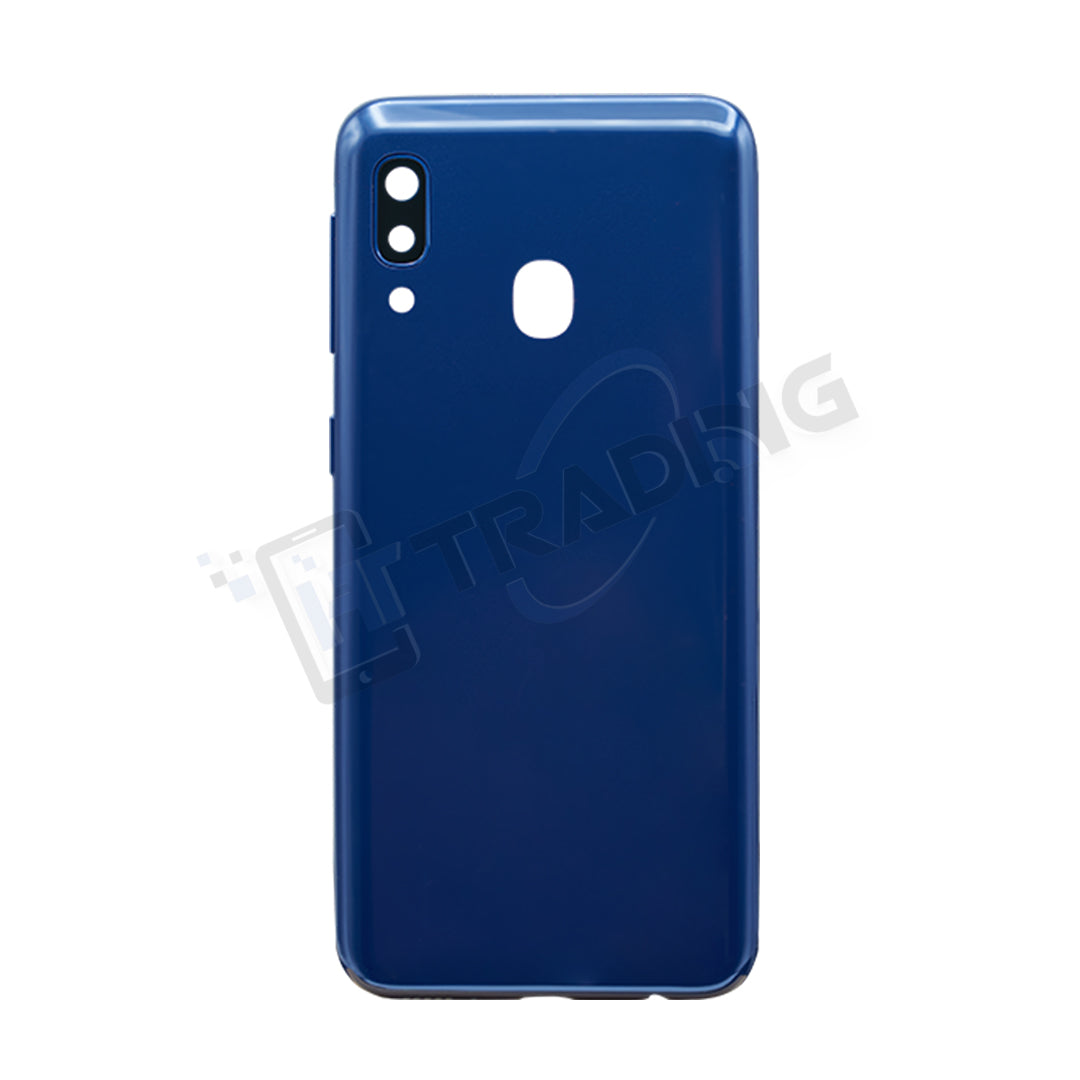 Akkudeckel für Samsung A20e A202F Blue mit Kameralinse