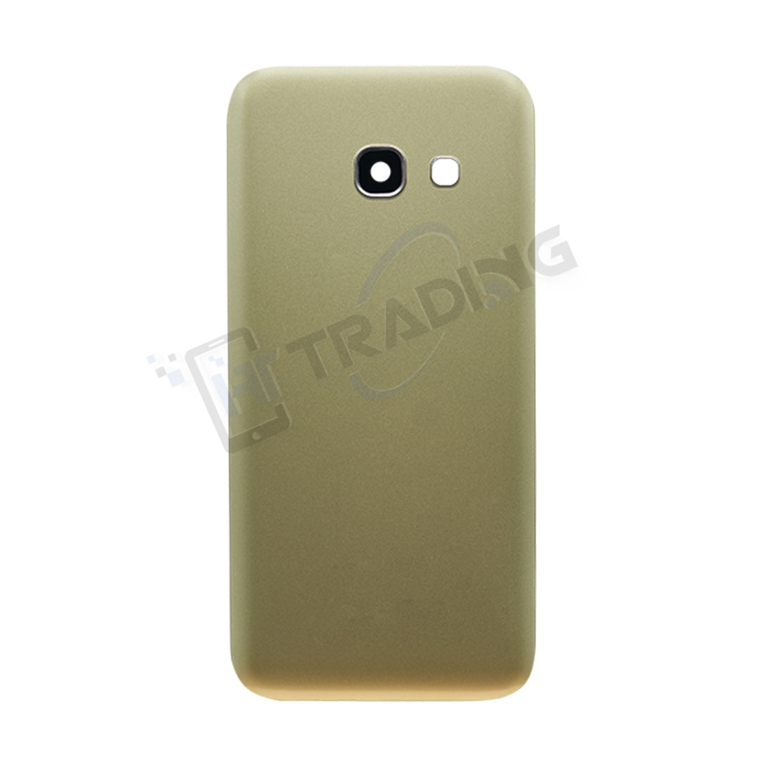 Akkudeckel für Samsung A3 2017 A320F Gold mit Kameralinse