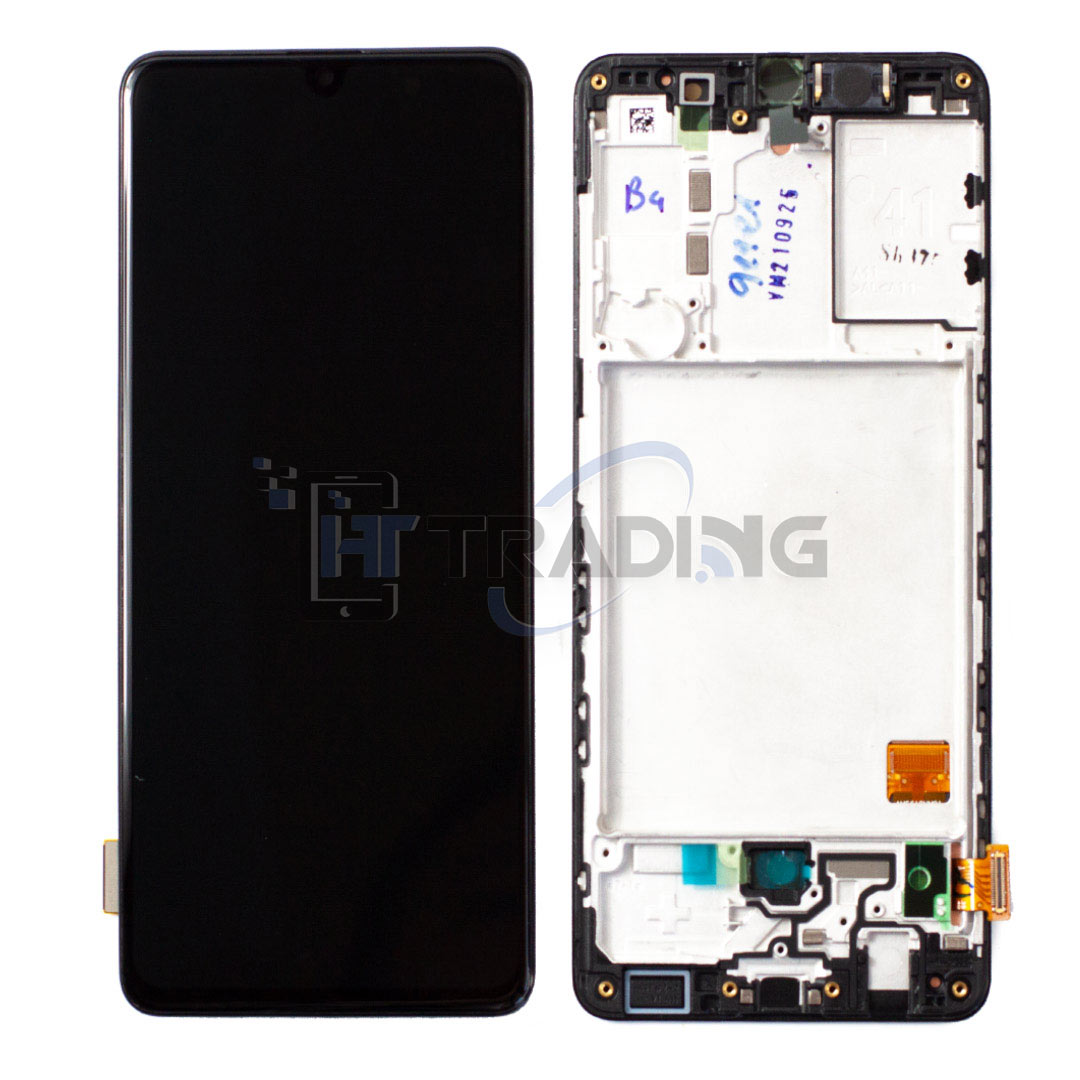 Samsung A41 SM-A415F Display schwarz, Service Pack