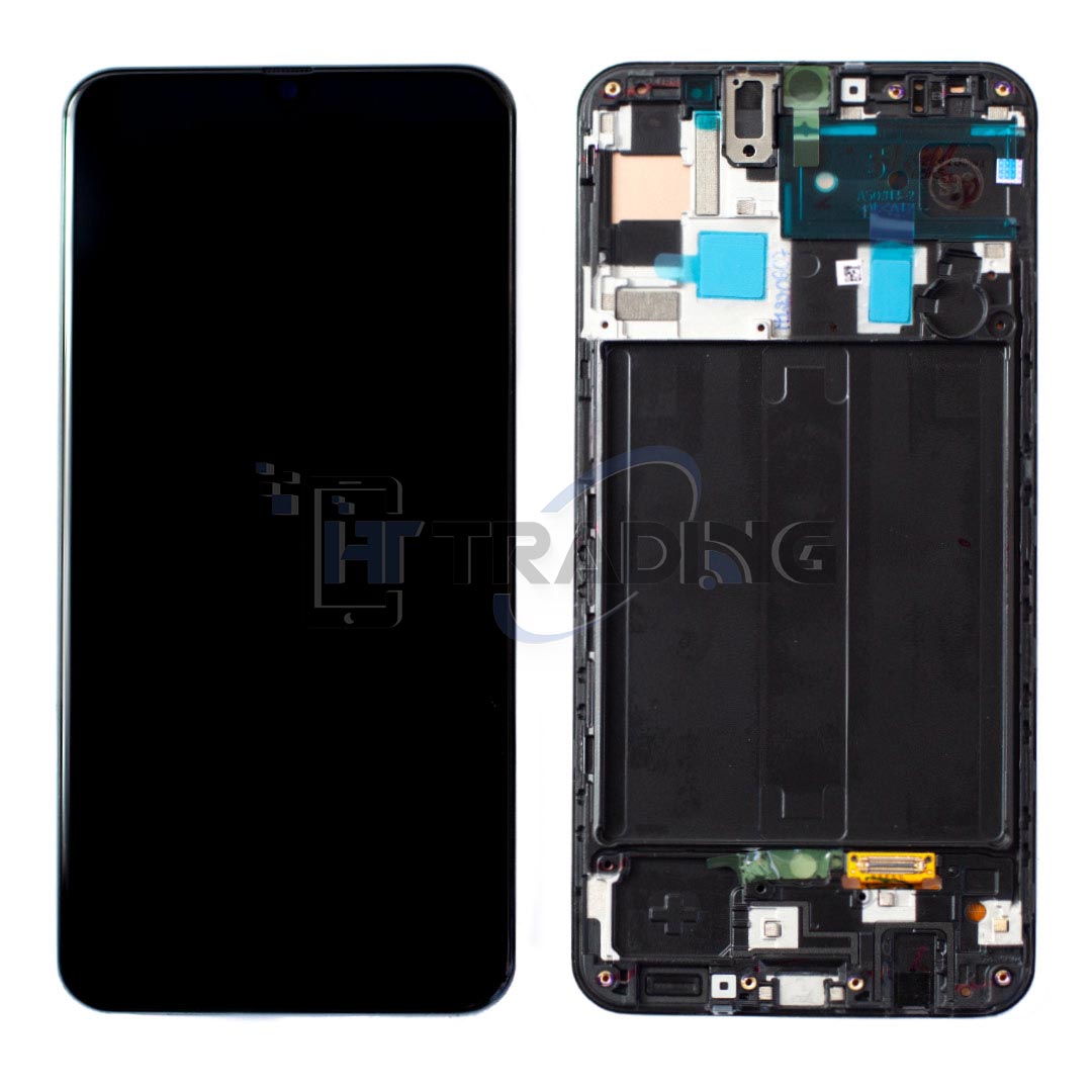 Samsung A50 SM-A505F Display schwarz, Serivce Pack