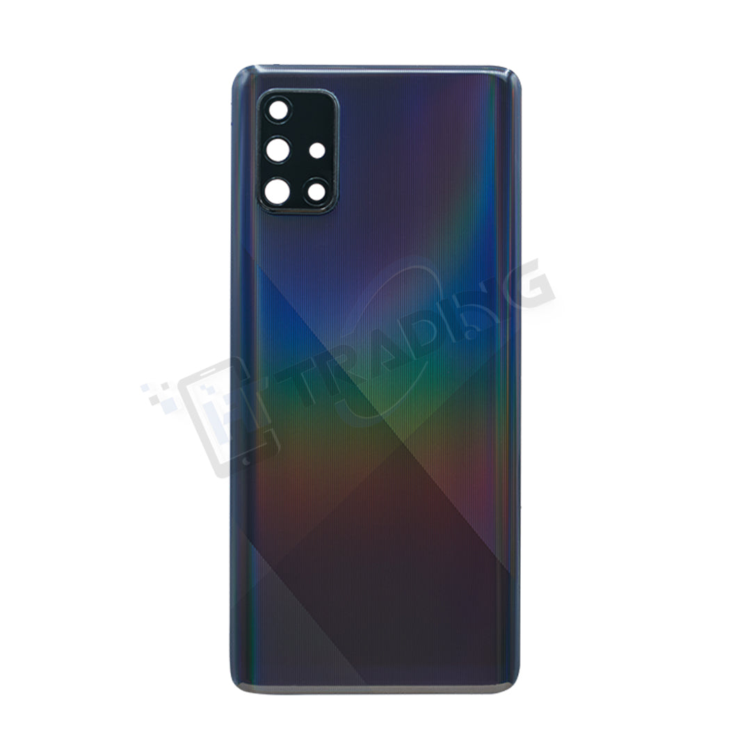 Akkudeckel für Samsung A51 A515F Blau mit Kameralinse
