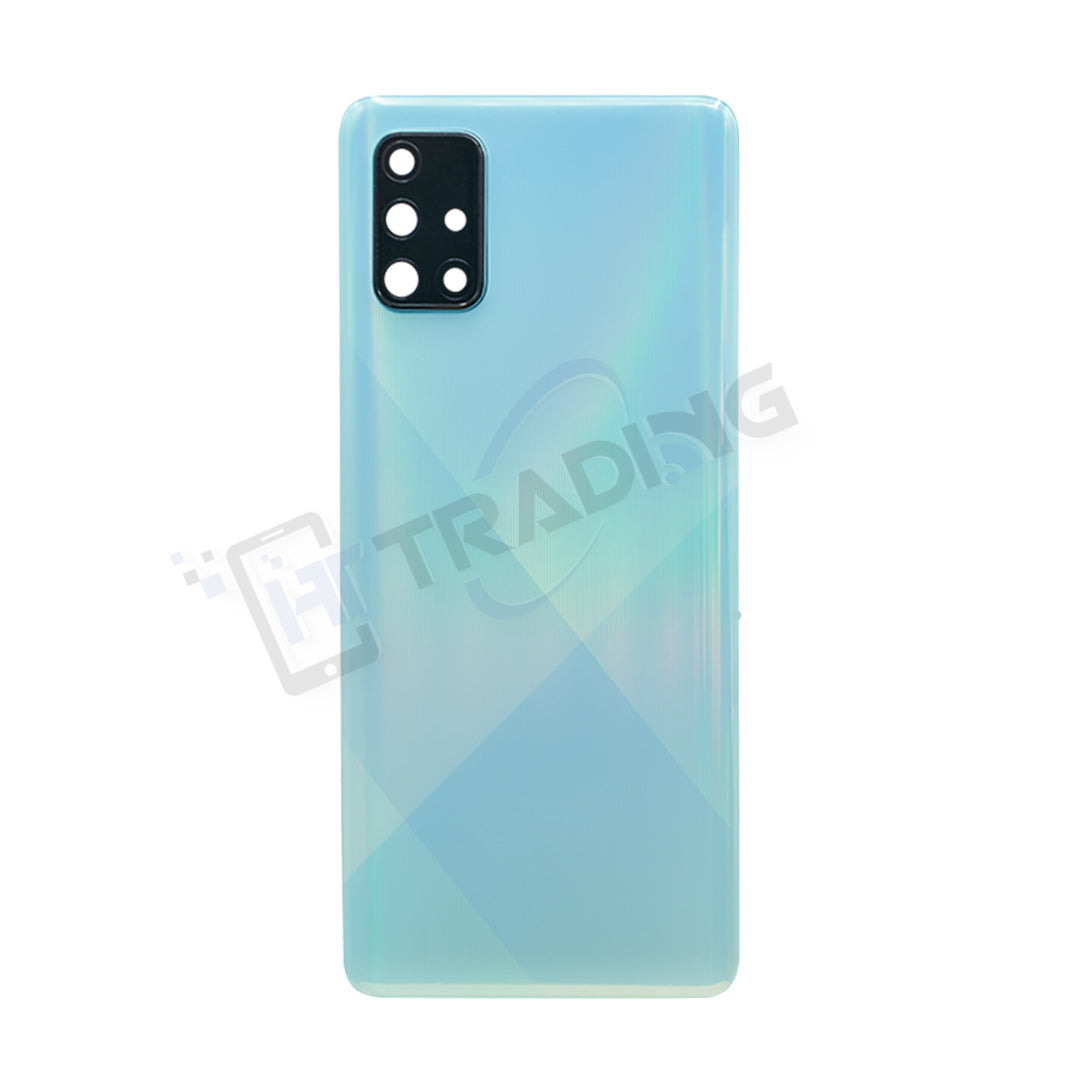Akkudeckel für Samsung A51 A515F Blau mit Kameralinse