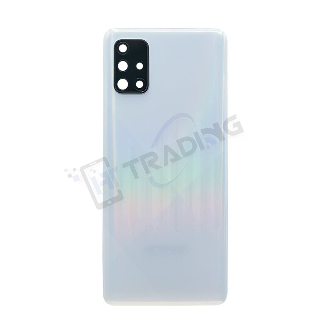 Akkudeckel für Samsung A51 A515F Weiß mit Kameralinse
