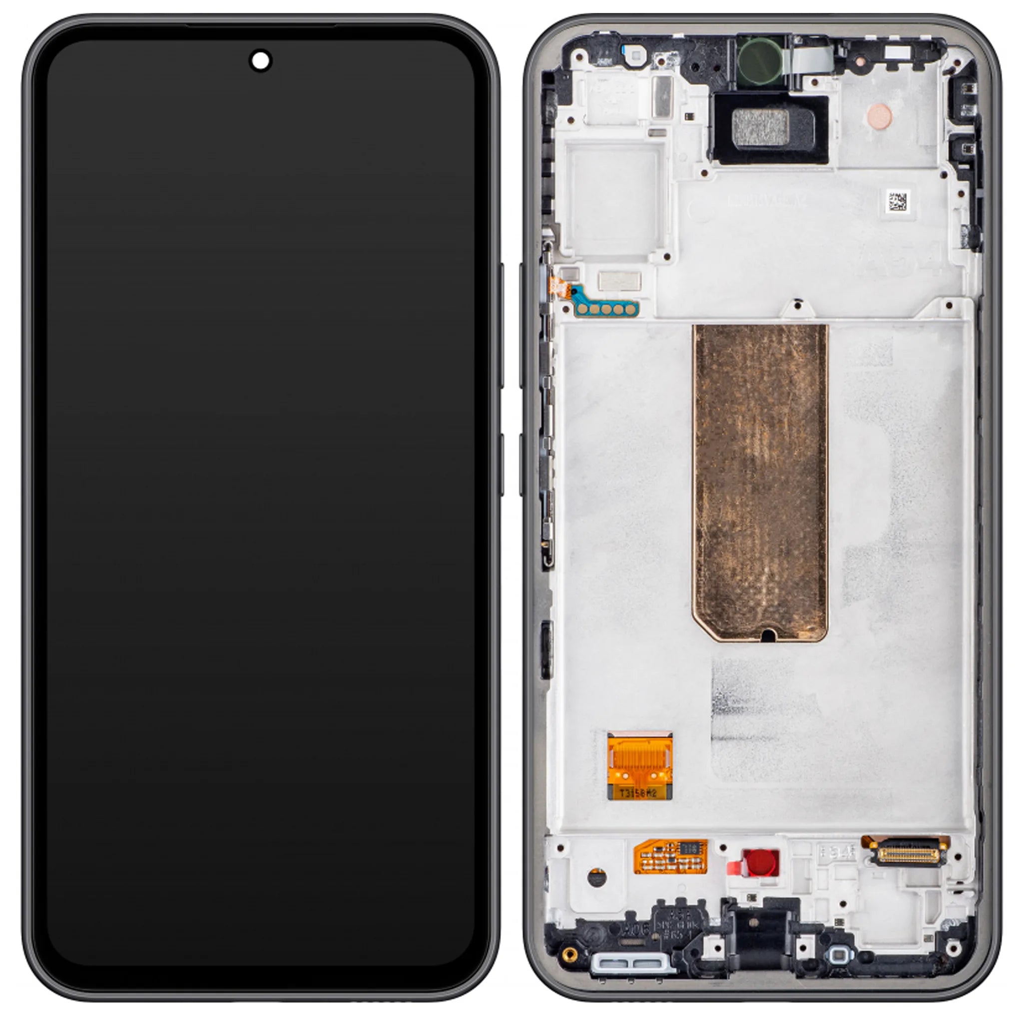 Original Samsung Galaxy A54 5G Service Pack Display in Awesome Black.