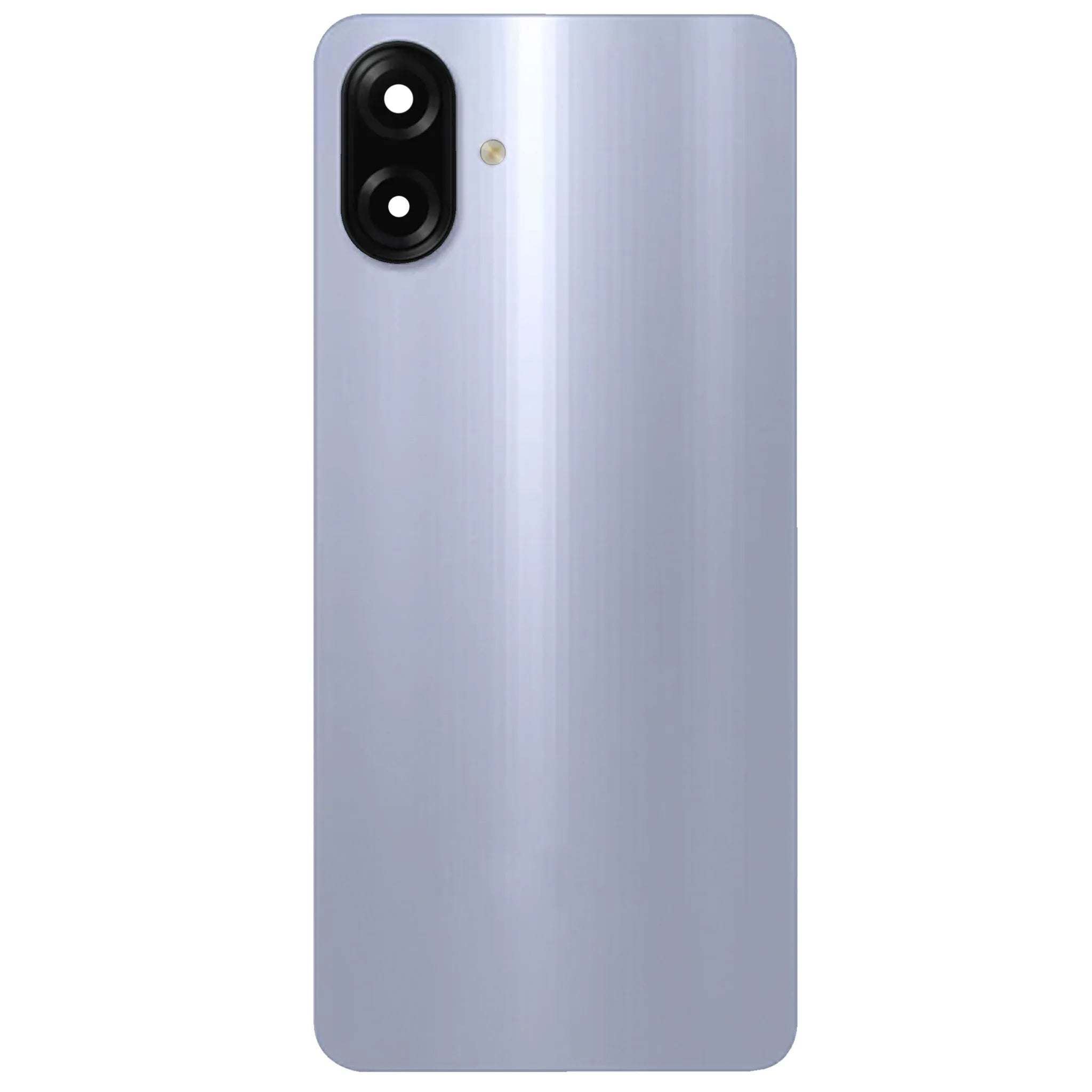 Hochwertiger Akkudeckel für Samsung Galaxy A07 (SM-A075F / SM-A076B) in Violett inklusive Klebestreifen.