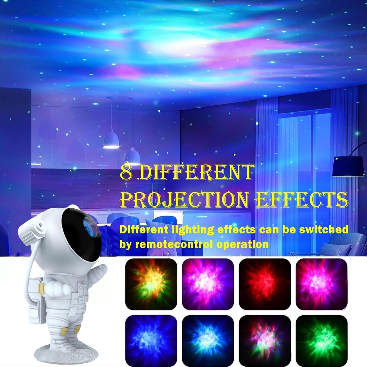 LED Astronaut Sternenhimmel Projektor, Planetarium Galaxy Projektor