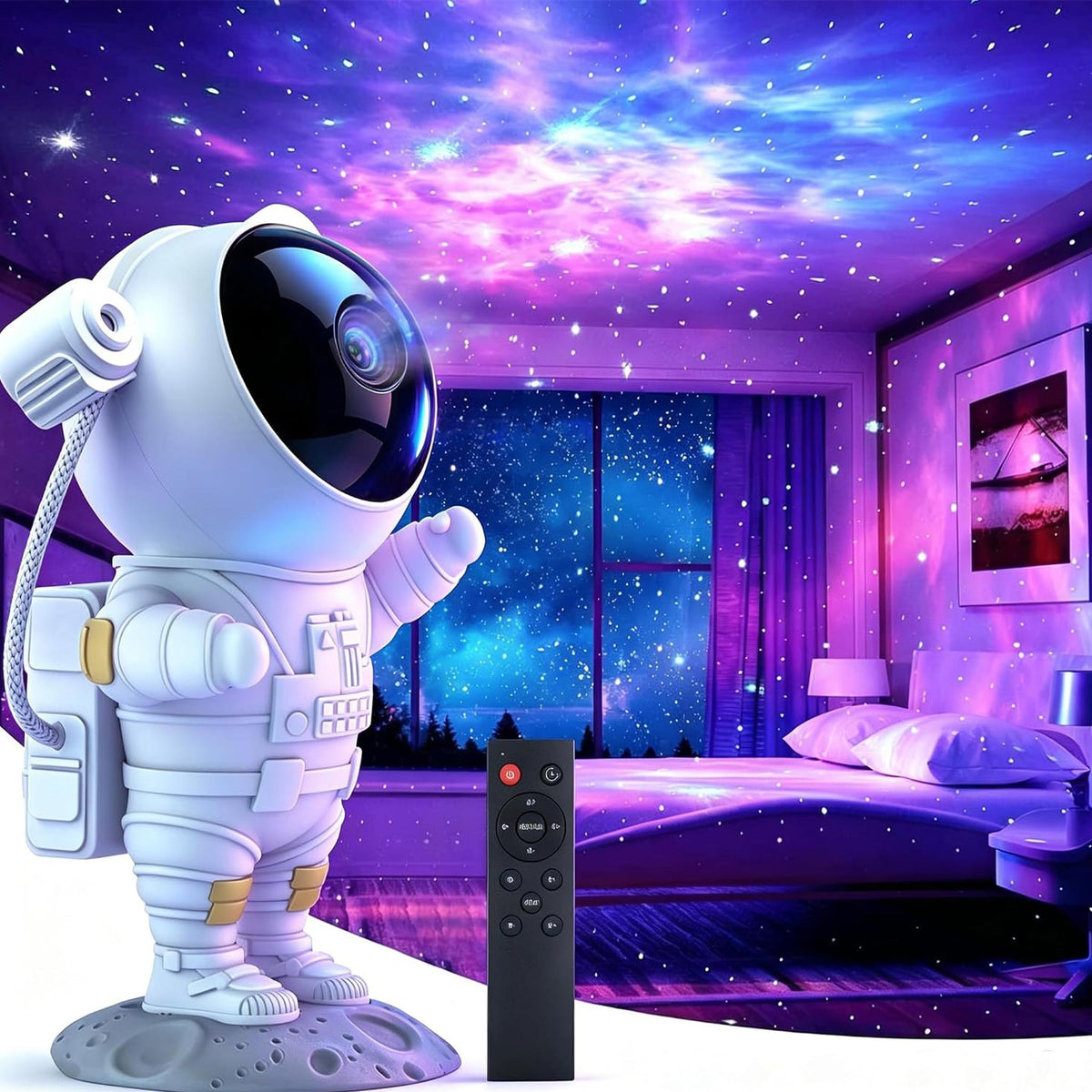 LED Astronaut Sternenhimmel Projektor, Planetarium Galaxy Projektor