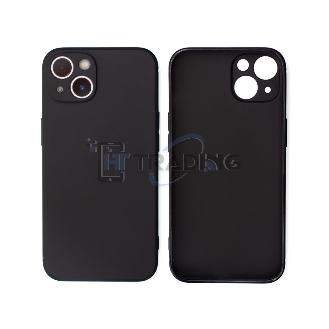 Schutzhülle Silikon Case TPU mit Kameraschutz für Samsung A03s Schwarz