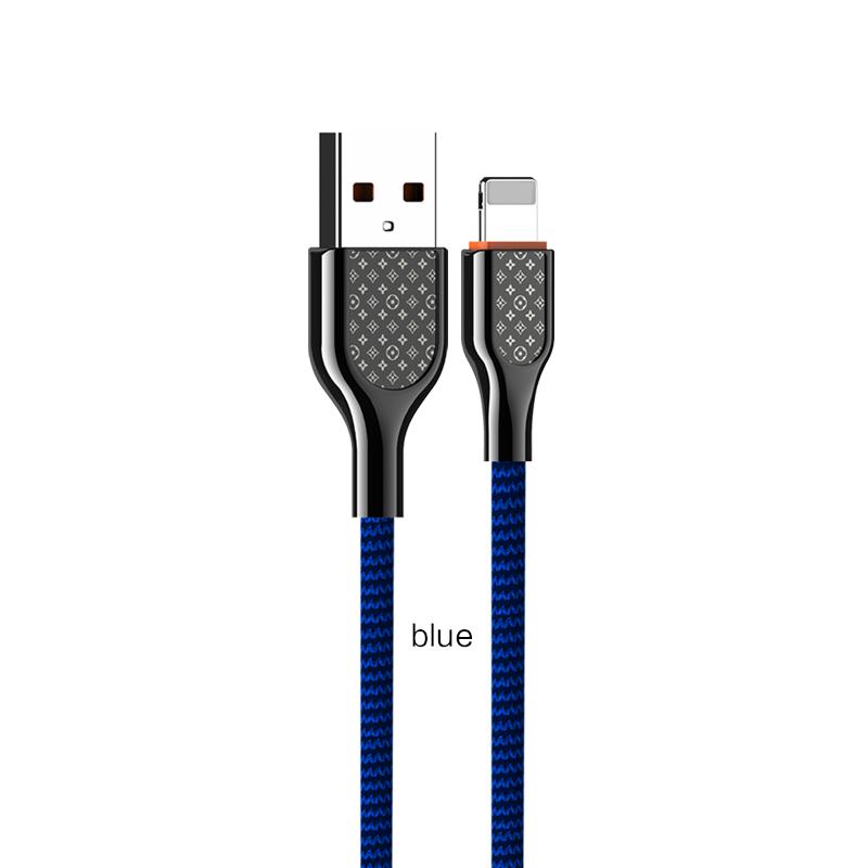 KSC-188 USB-Datekabel Lightning Blau 3.2A