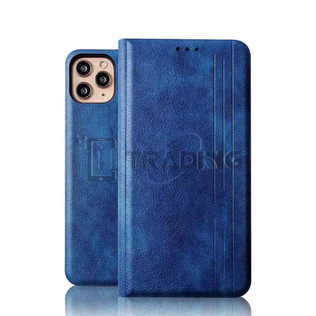 Moon Flip Tasche Blau für Samsung S23 Plus