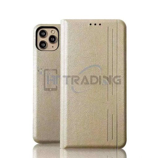 Moon Flip Tasche Gold für iPhone 16 Pro