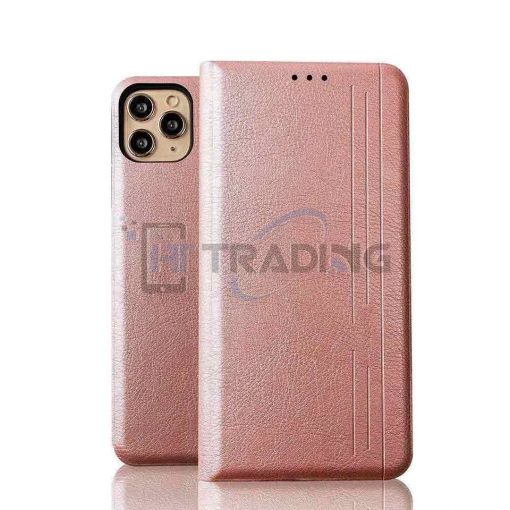 Moon Flip Tasche Rose für iPhone 14 Pro Max