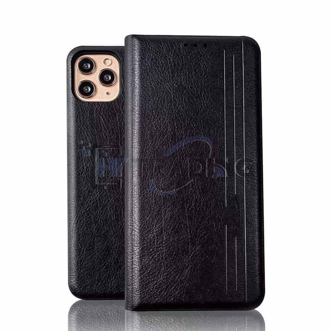 Moon Fliptasche Schwarz für Samsung S21 FE G990B