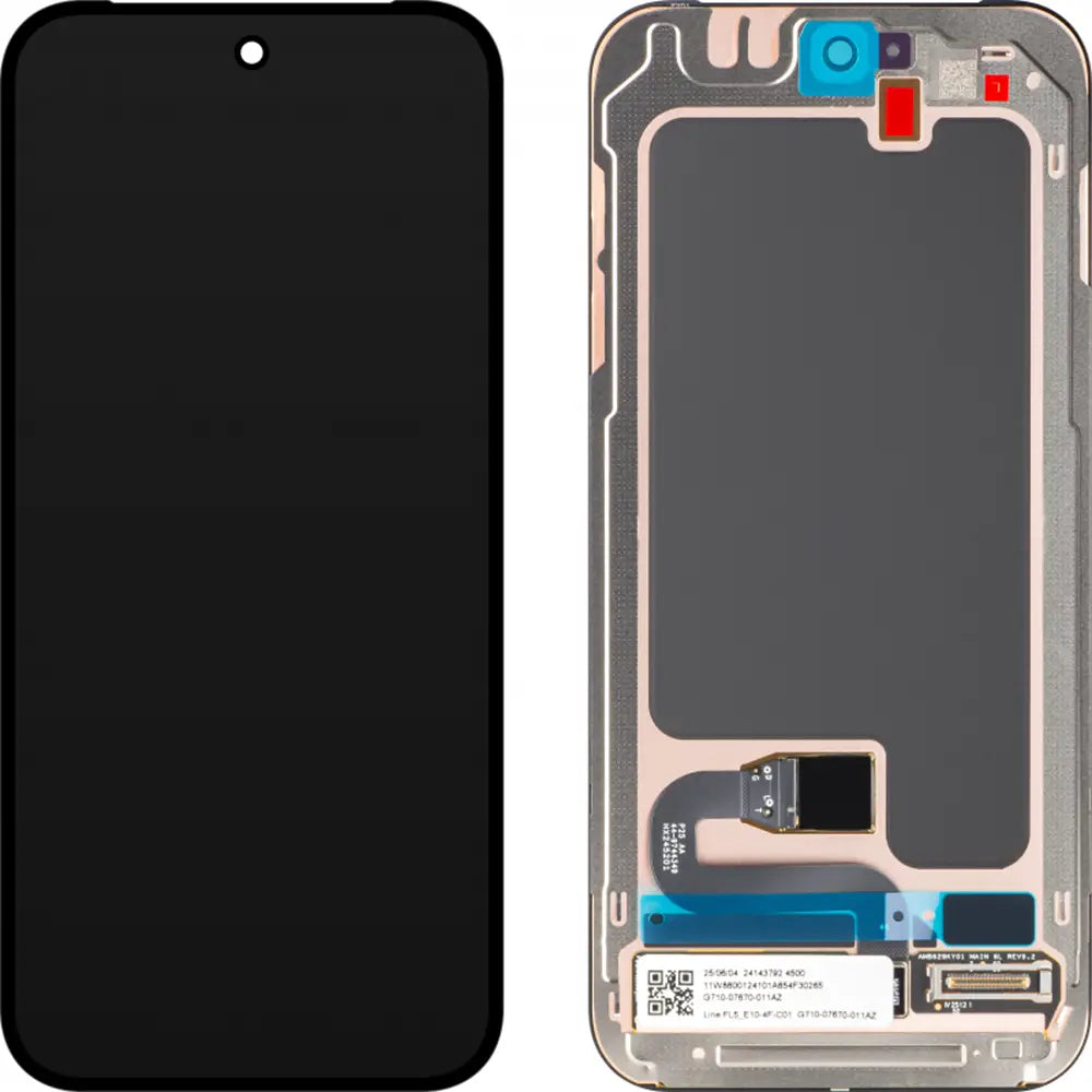 Google Pixel 10 Display schwarz - Service Pack