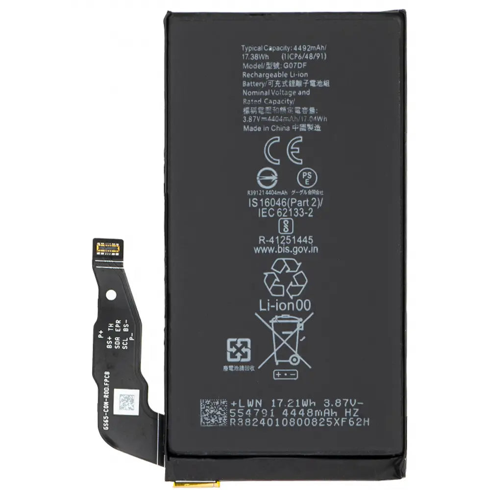 Akku für Google Pixel 8A - GKV4X , G6GPR , G8HHN , G576D, OEM-Äquivalent