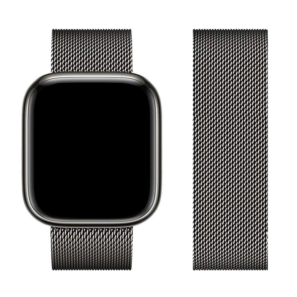 iWatch WA03 Milanese steel Strap - Graphite (42/ 44/ 45/ 49mm)