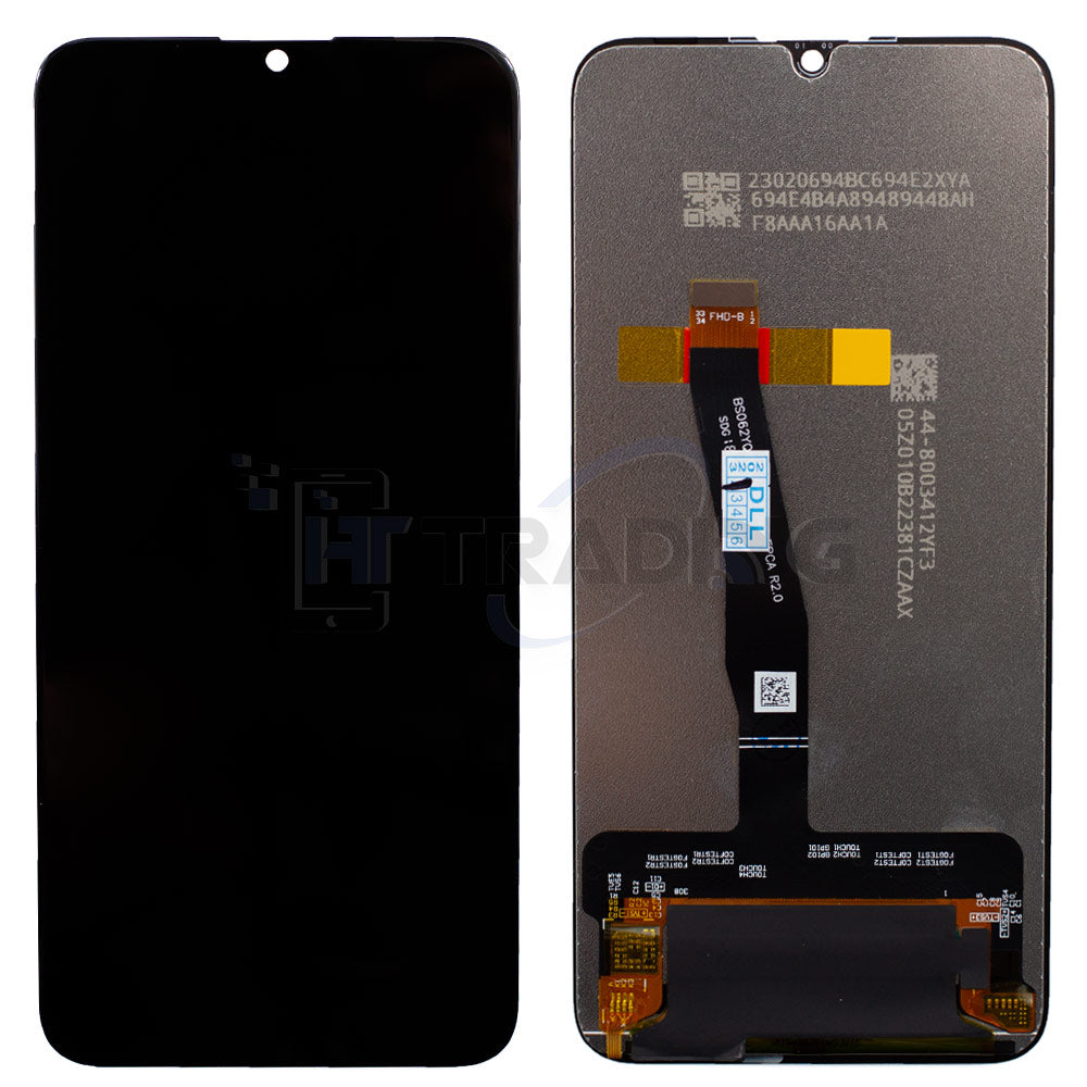 Honor 10 Lite / Honor 20 Lite Display ohne Rahmen Schwarz, Service Pack