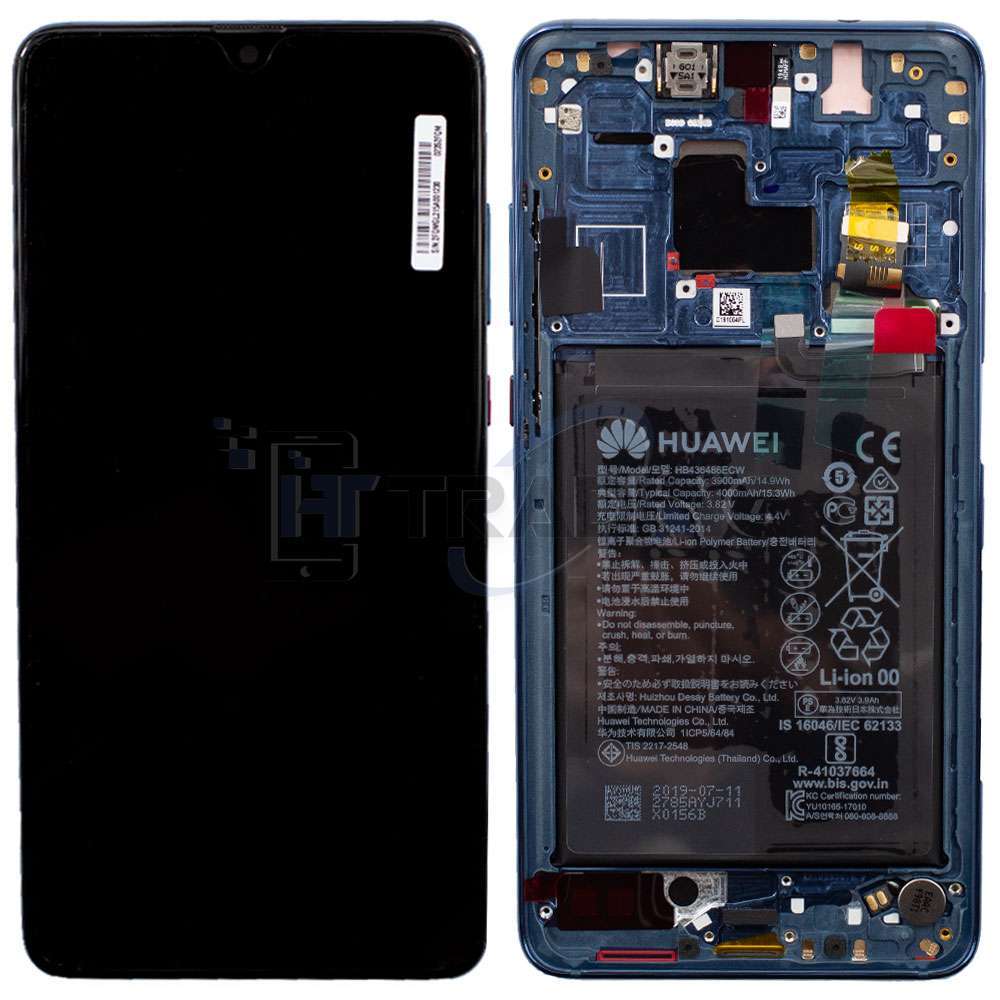 Huawei Mate 20 Display midnight blue, Service Pack