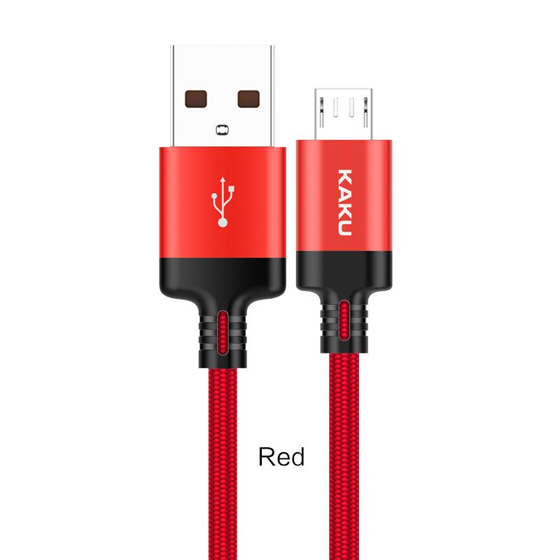 Kaku KSC-331 Datenkabel Micro Rot 3M 2.8A
