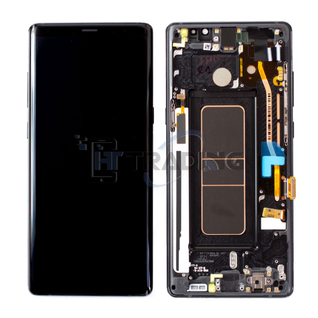 Samsung Note 8 N950F Display Schwarz, Service Pack