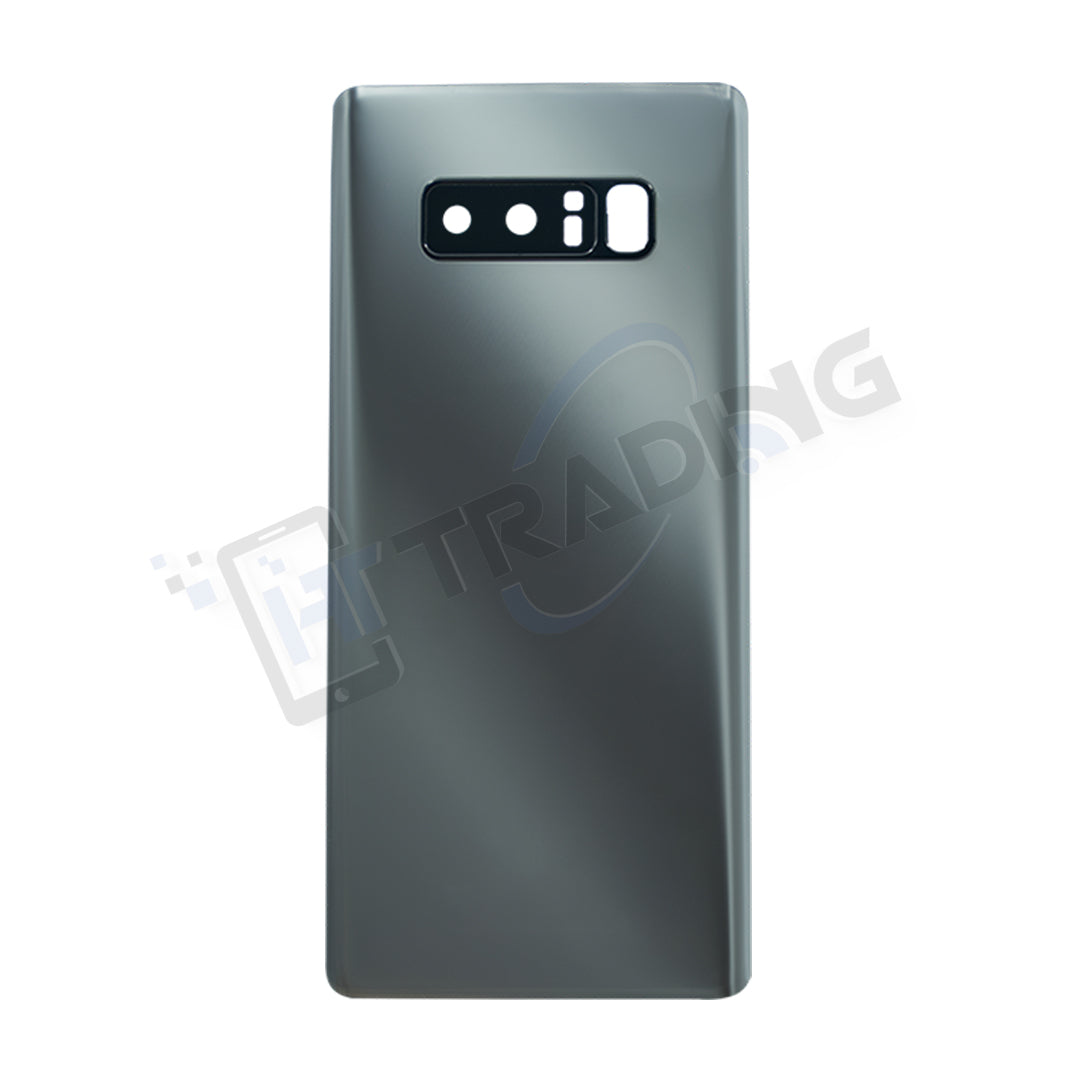 Akkudeckel für Samsung Note 8 N950F Silber mit Kameralinse