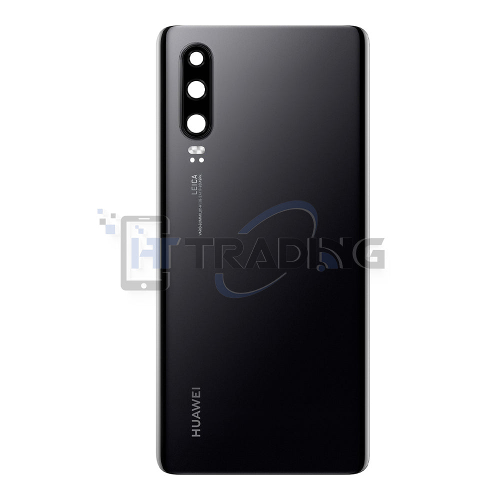 Akkudeckel Huawei P30 Black, Serviceware