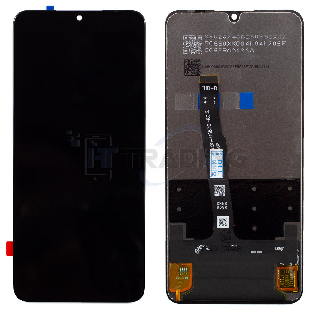 Huawei P30 Lite Display ohne Rahmen Schwarz, OEM
