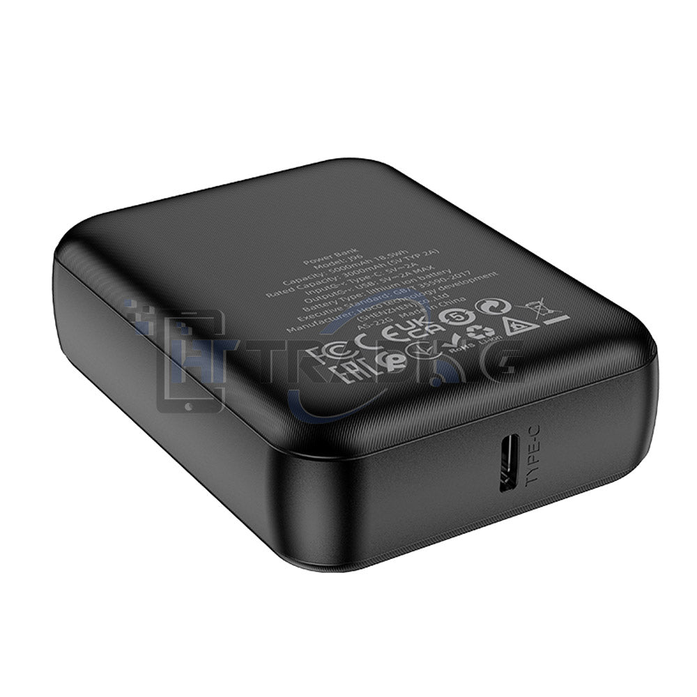 Hoco J96 Mini Power Bank (5000mAh) Schwarz