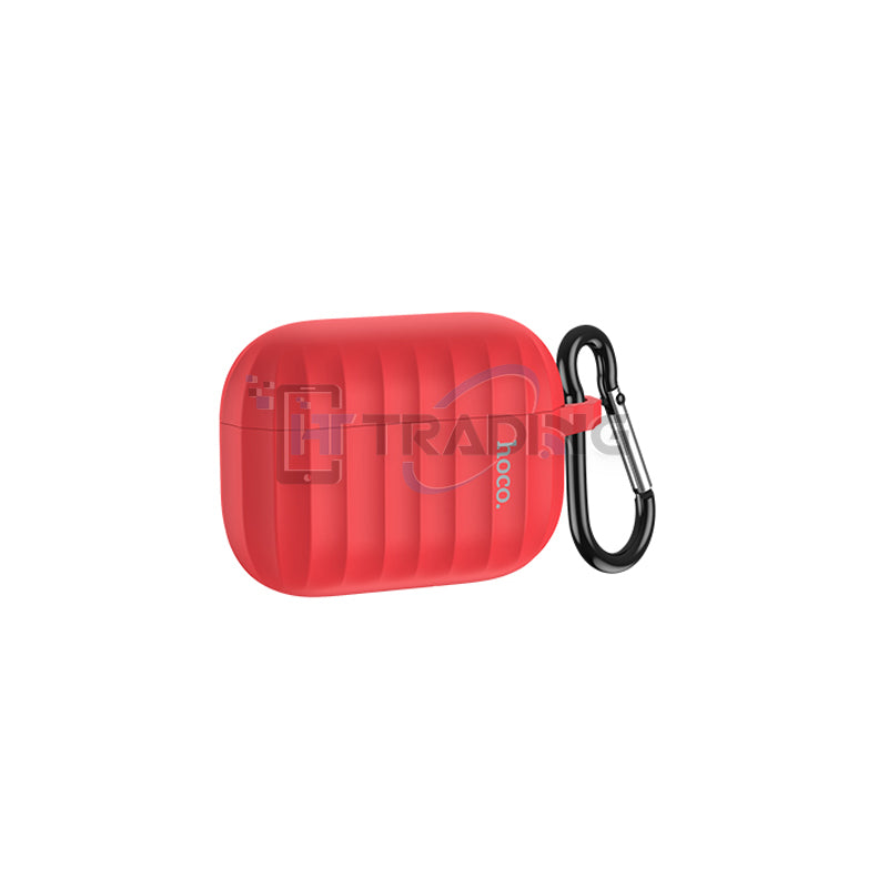 Hoco WB22 Airpods 3rd Glory-Serie Silikon Schutzhülle Rot