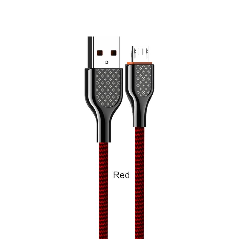 KSC-188 USB-Datekabel Micro Rot 3.2A