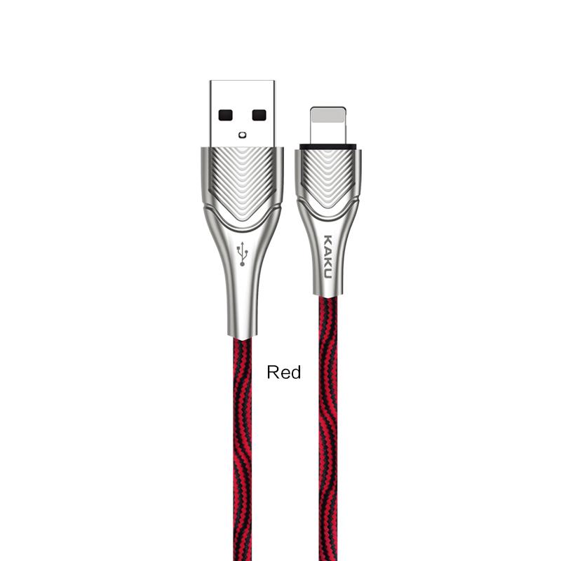 KSC-105 USB-Datekabel Lightning Rot 2.8A