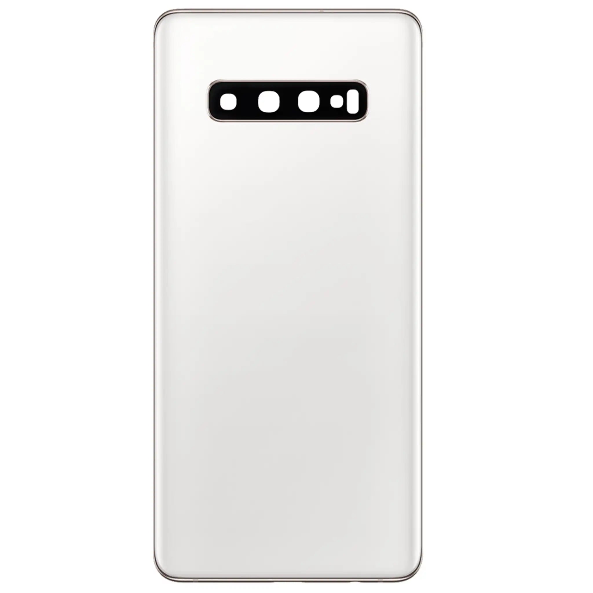 Akkudeckel / Rückseite für Samsung Galaxy S10 Plus (G975F) – Prism White inkl. Kameralinse
