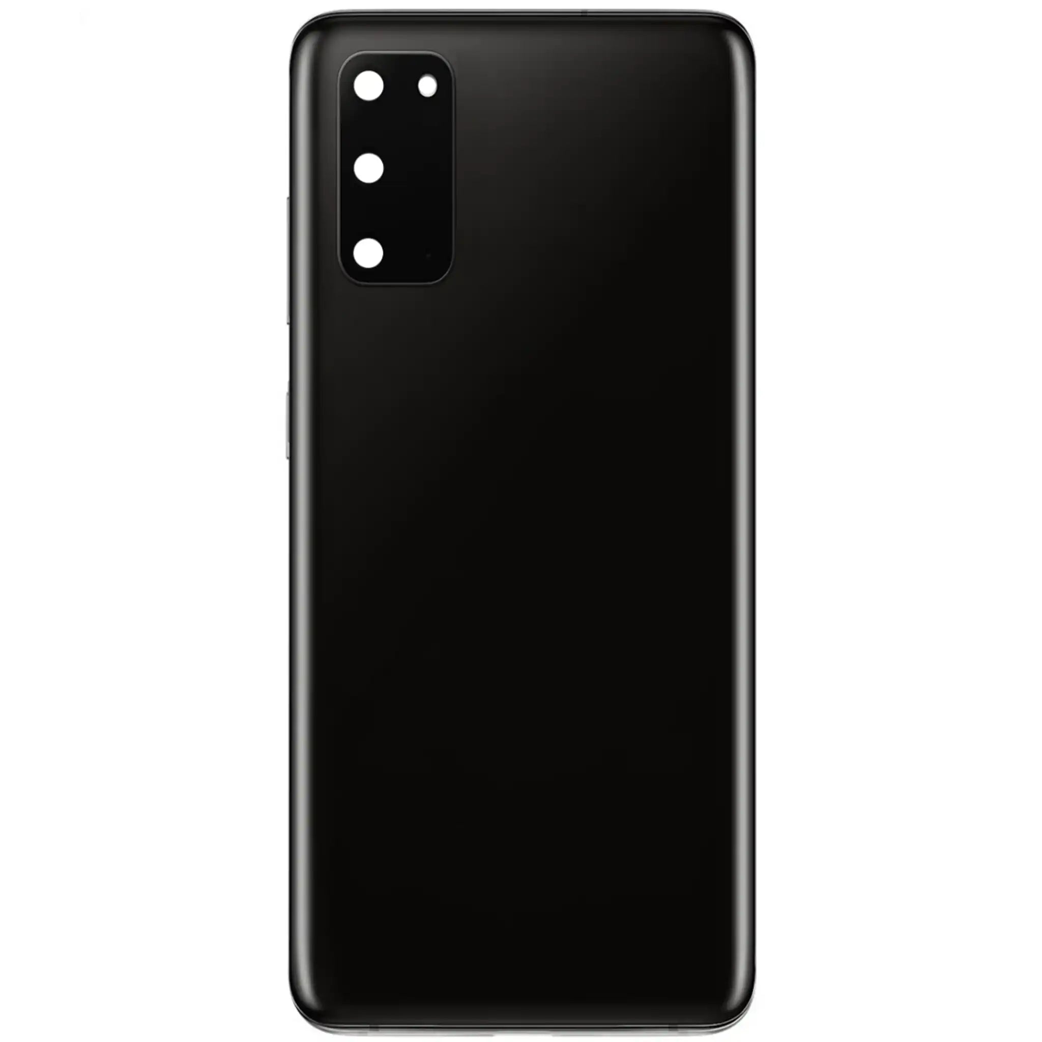 Samsung Galaxy S20 (SM-G980F / SM-G981B) Akkudeckel / Rückseite Schwarz mit Kameralinse