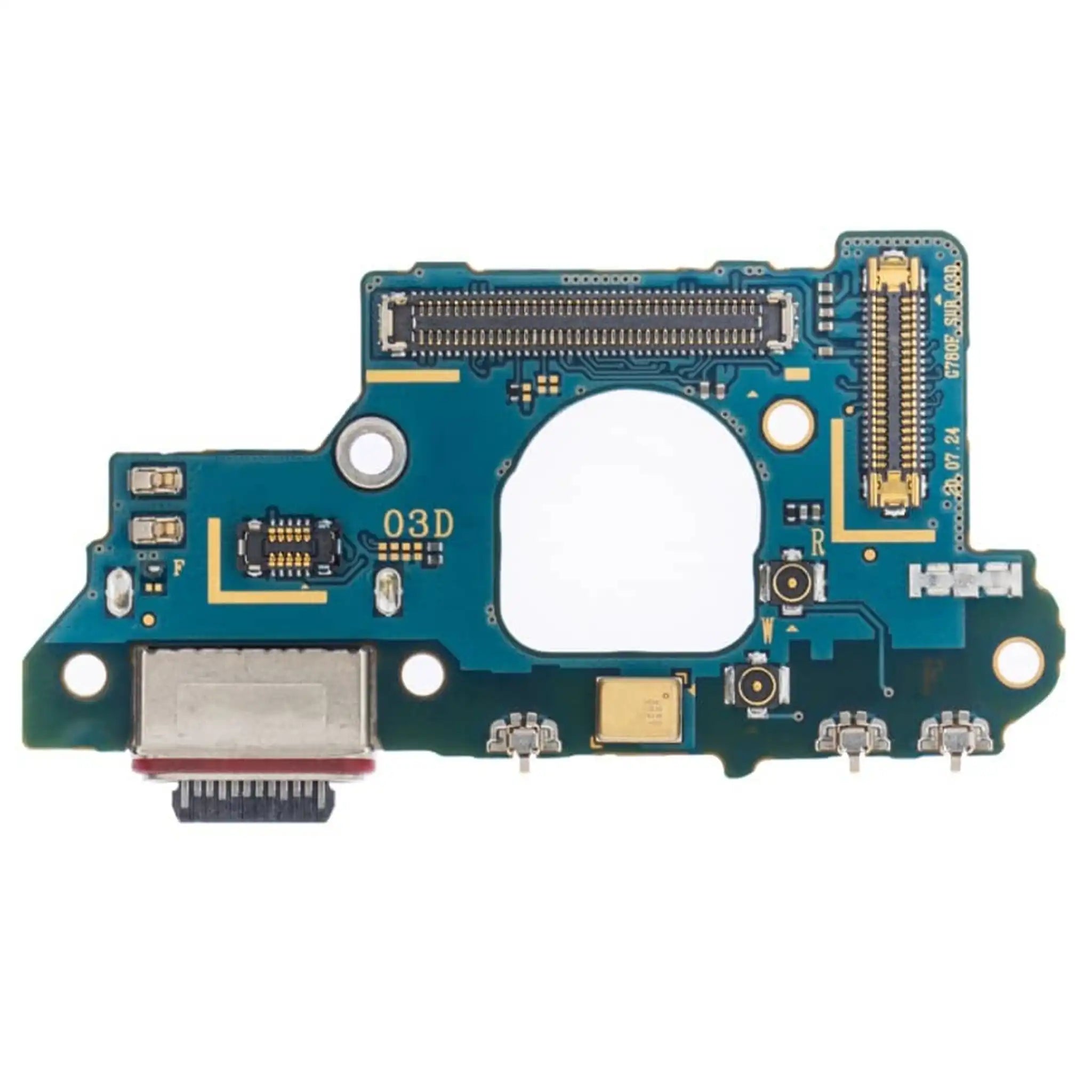 Samsung Galaxy S20 FE 4G (G780F) Ladebuchse / Charging Flex – USB-C Platine inkl. Mikrofon