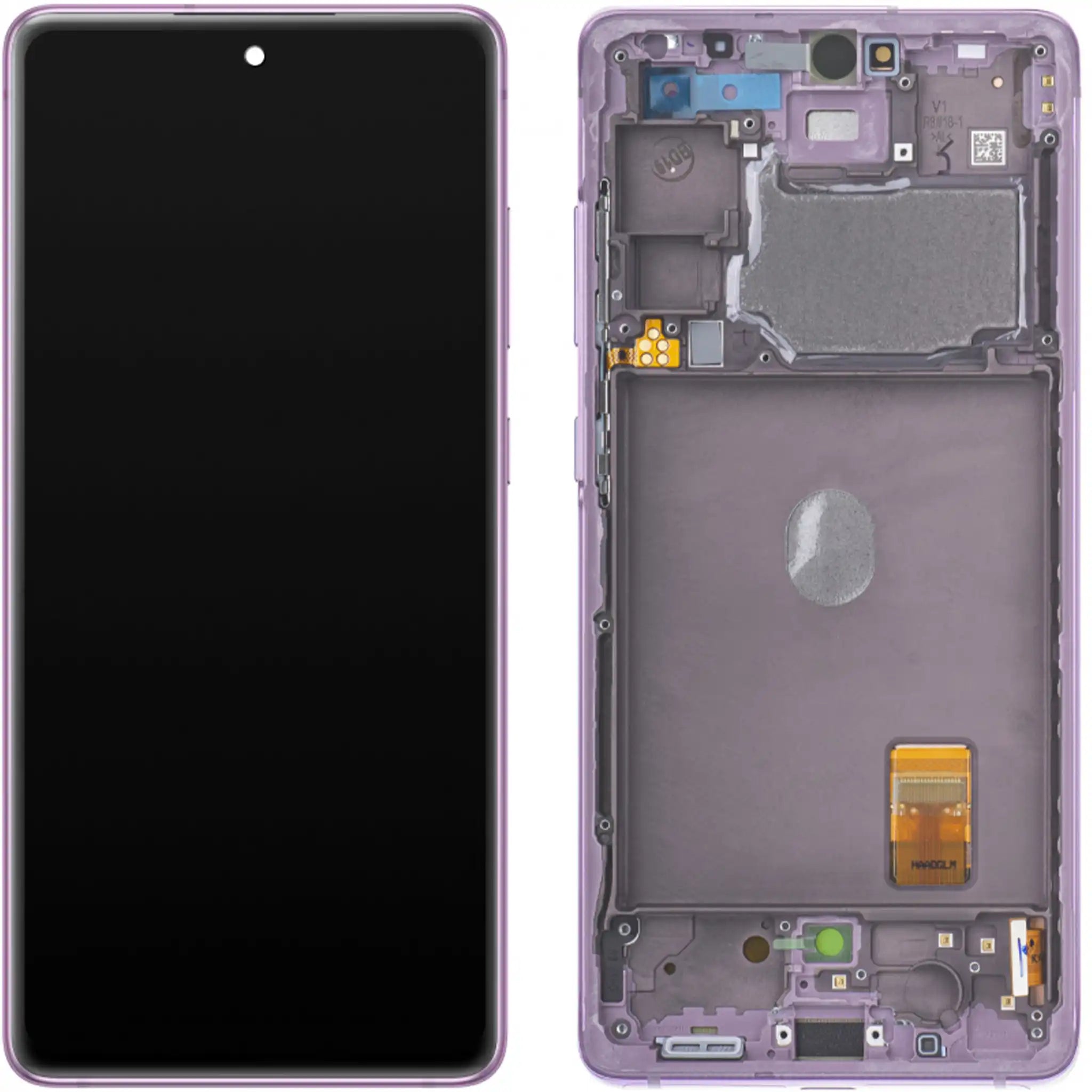 Samsung Galaxy S20 FE Ersatzdisplay Refurbished mit Rahmen –  Purple