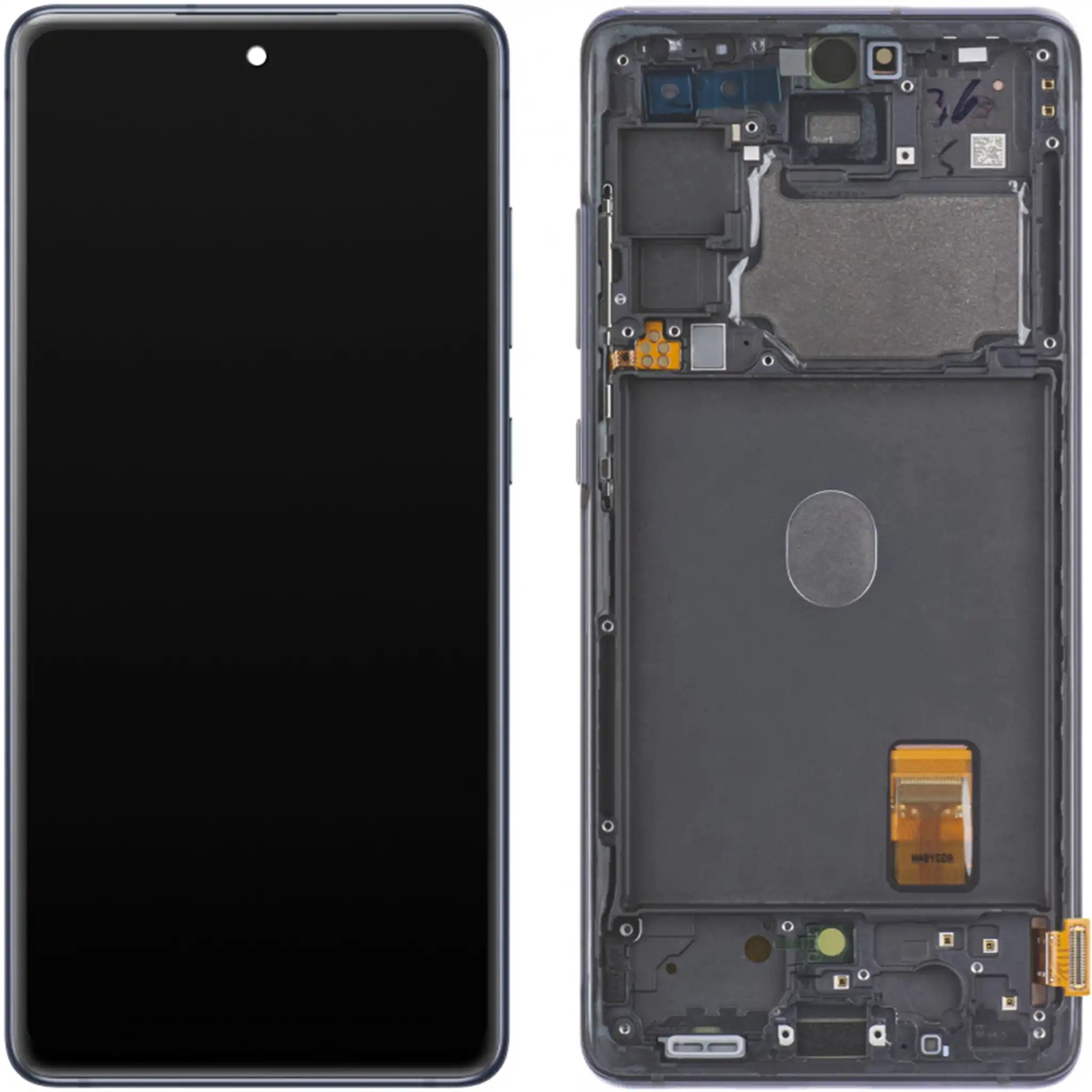 Samsung Galaxy S20 FE Ersatzdisplay OLED mit Rahmen – Schwarz