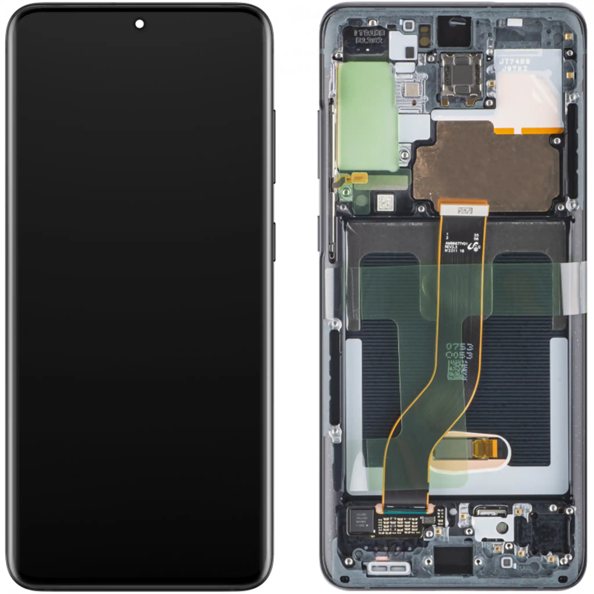 Samsung Galaxy S20 Plus Display Cosmic Black Original Service Pack SM-G985F / G986B