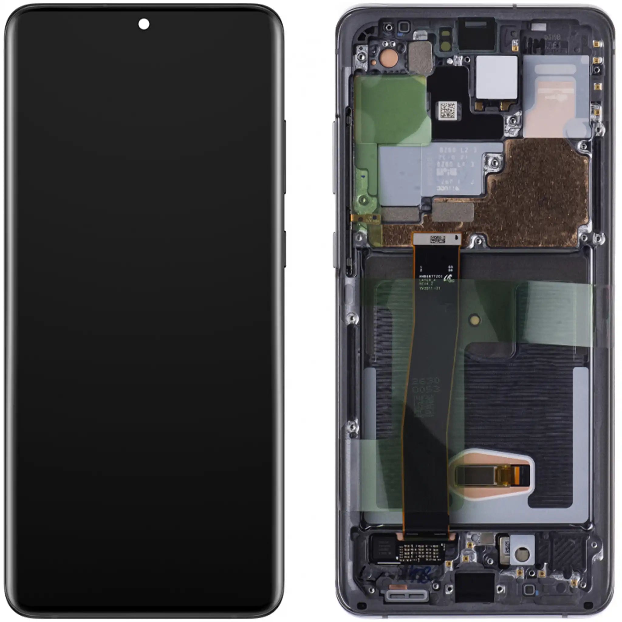 Samsung S20 Ultra SM-G988B Display Cosmic Black [W/o Camera], Service Pack