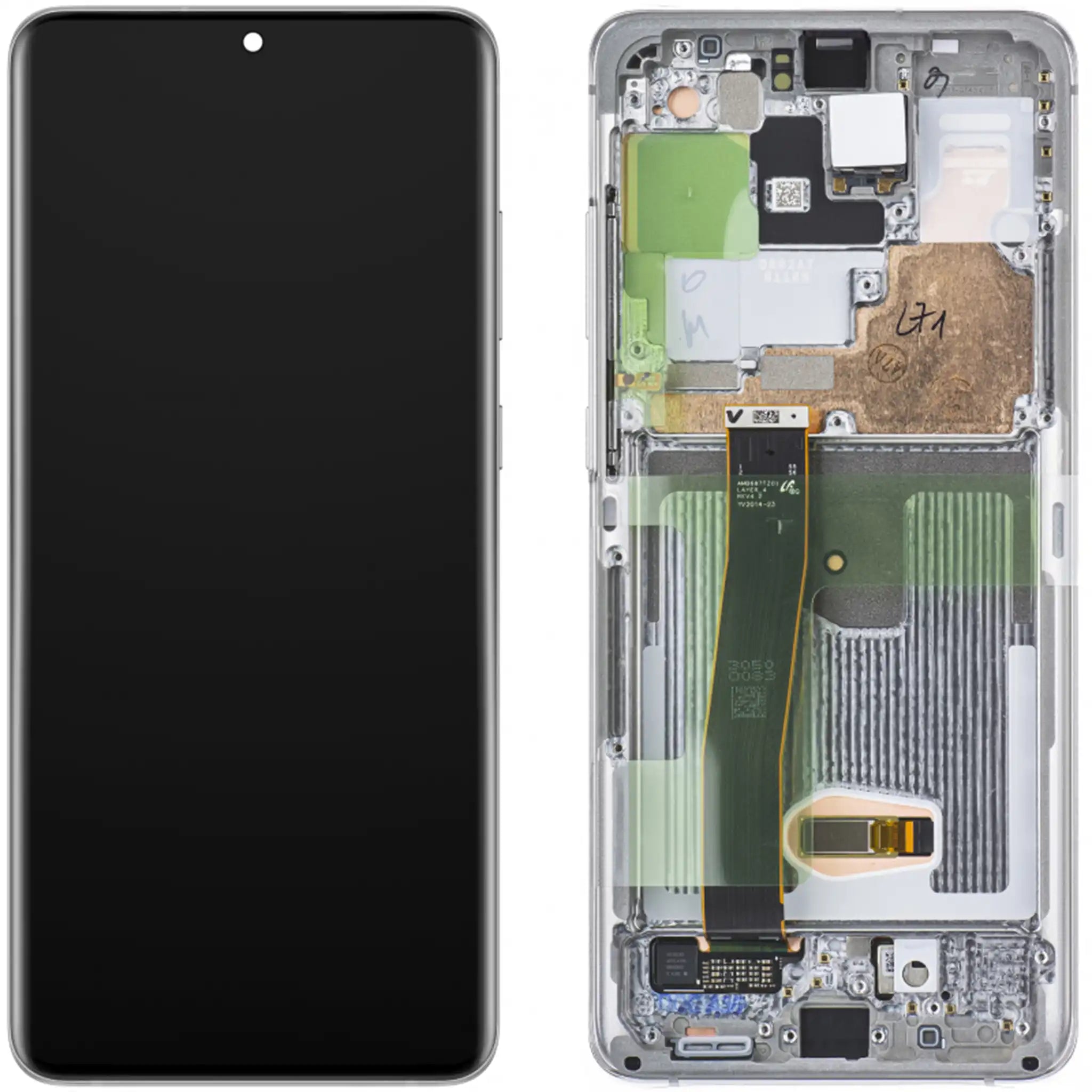Samsung S20 Ultra SM-G988B Display Cloud White [W/o Camera], Service Pack