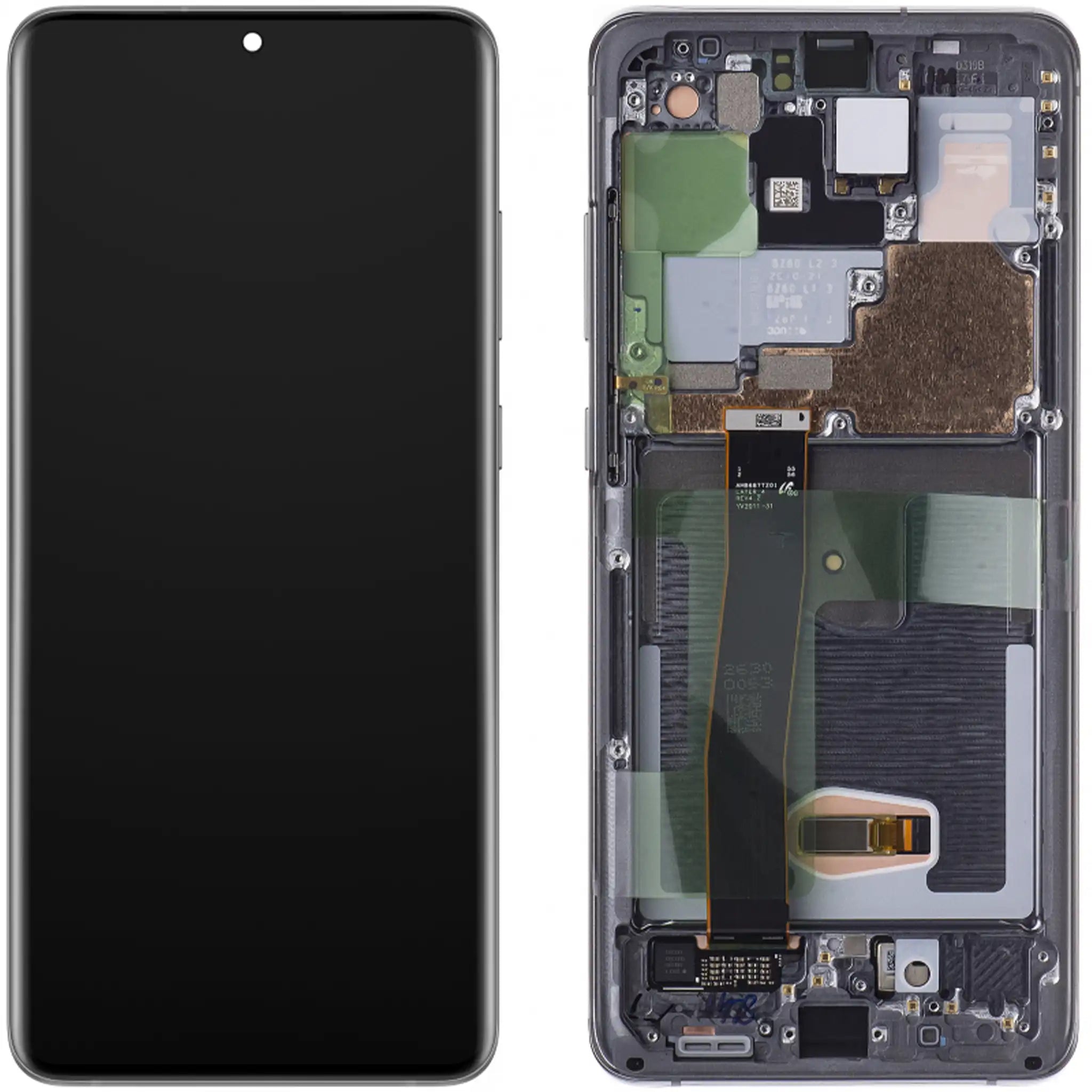 Samsung S20 Ultra SM-G988B Display cosmic grey [W/o Camera], Service Pack