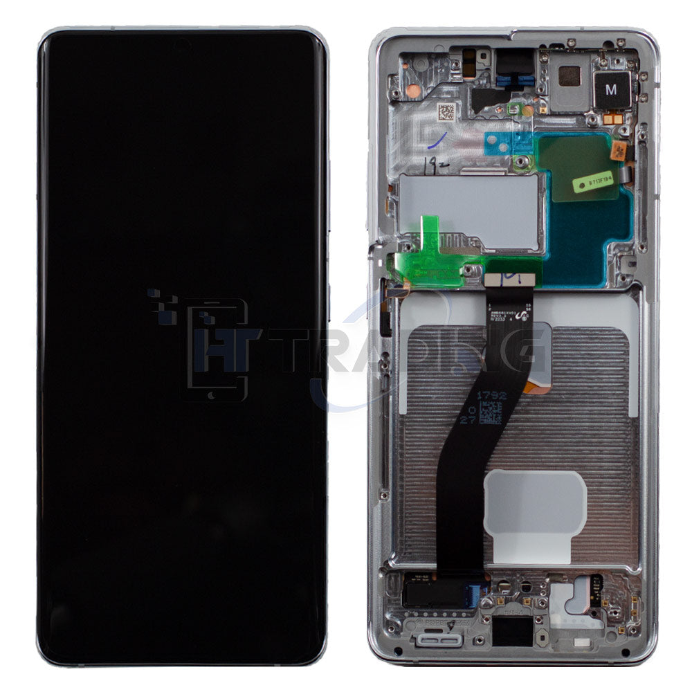 Samsung S21 Ultra SM-G998B Display Phantom Silver [ w/o Camera ], Serviceware