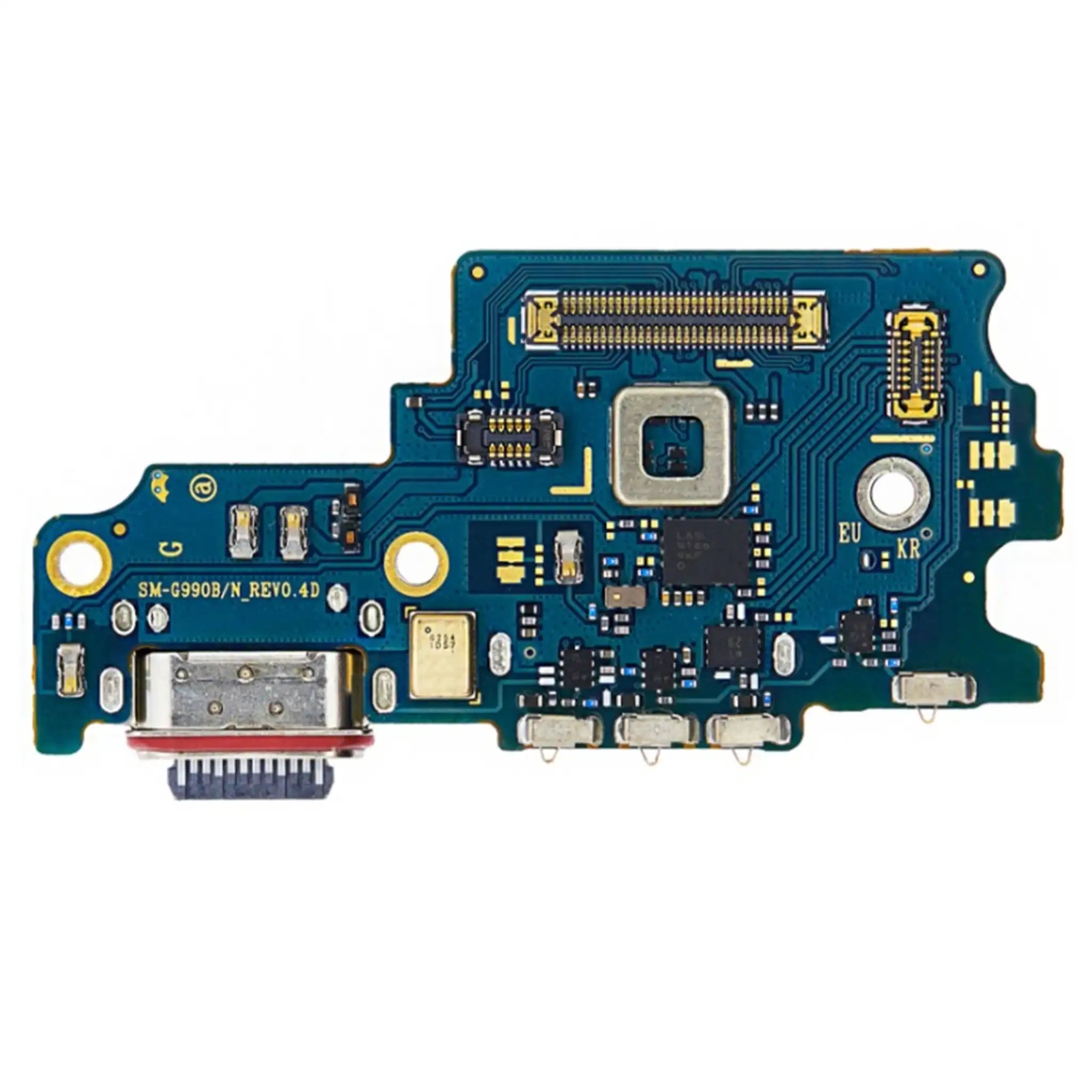 Samsung S21 FE G990B Ladebuchse mit Mikrofon & SIM Reader – Original Ersatzteil