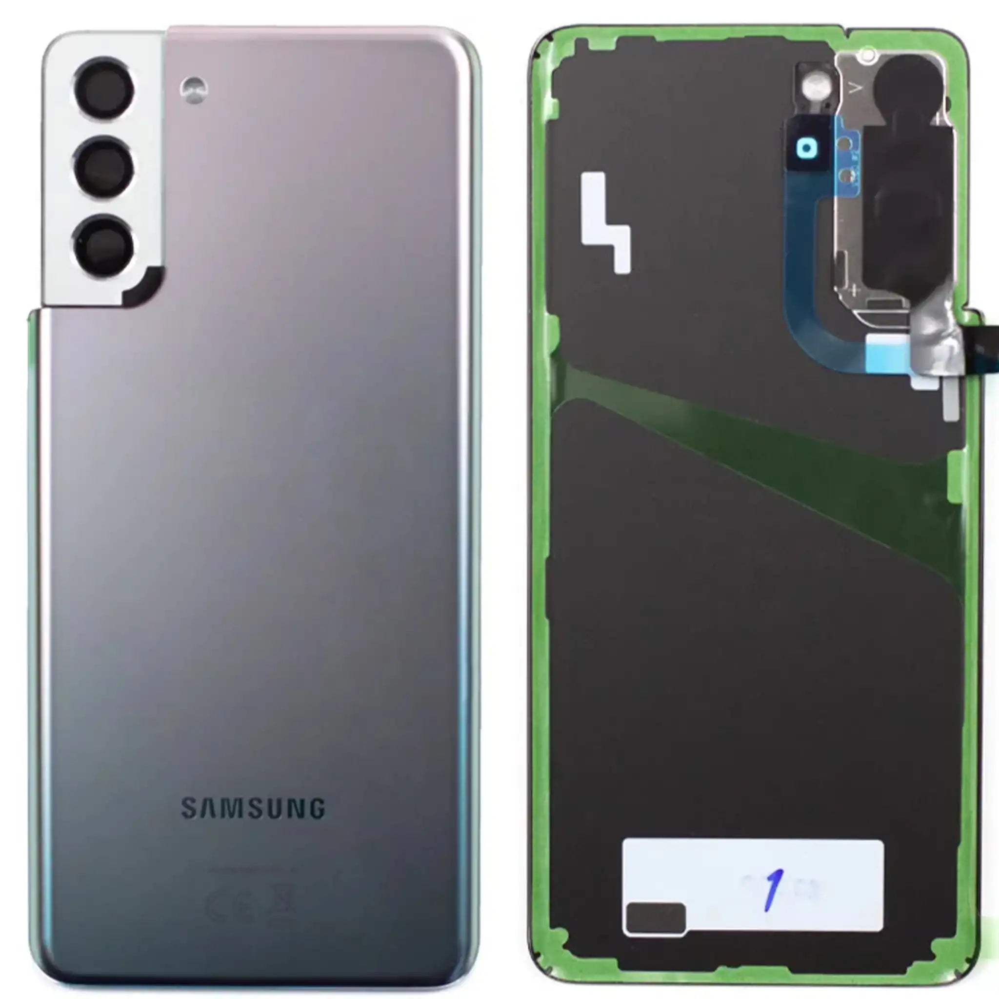 Battery Cover für G996B Samsung Galaxy S21 Plus − Phantom silver, Serviceware