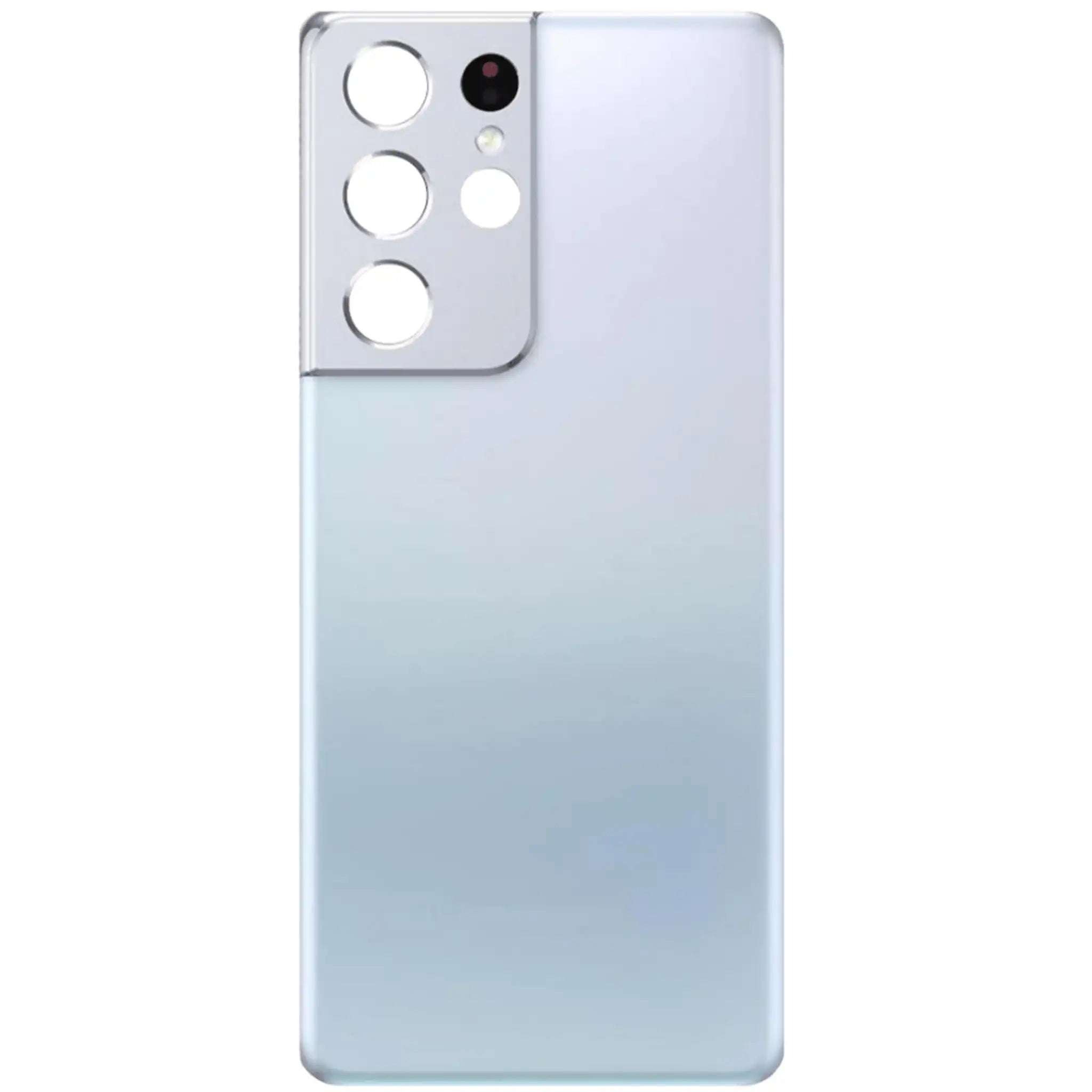 Akkudeckel / Rückseite für Samsung Galaxy S21 Ultra 5G (G998B) – Phantom Silver inkl. Kameralinse