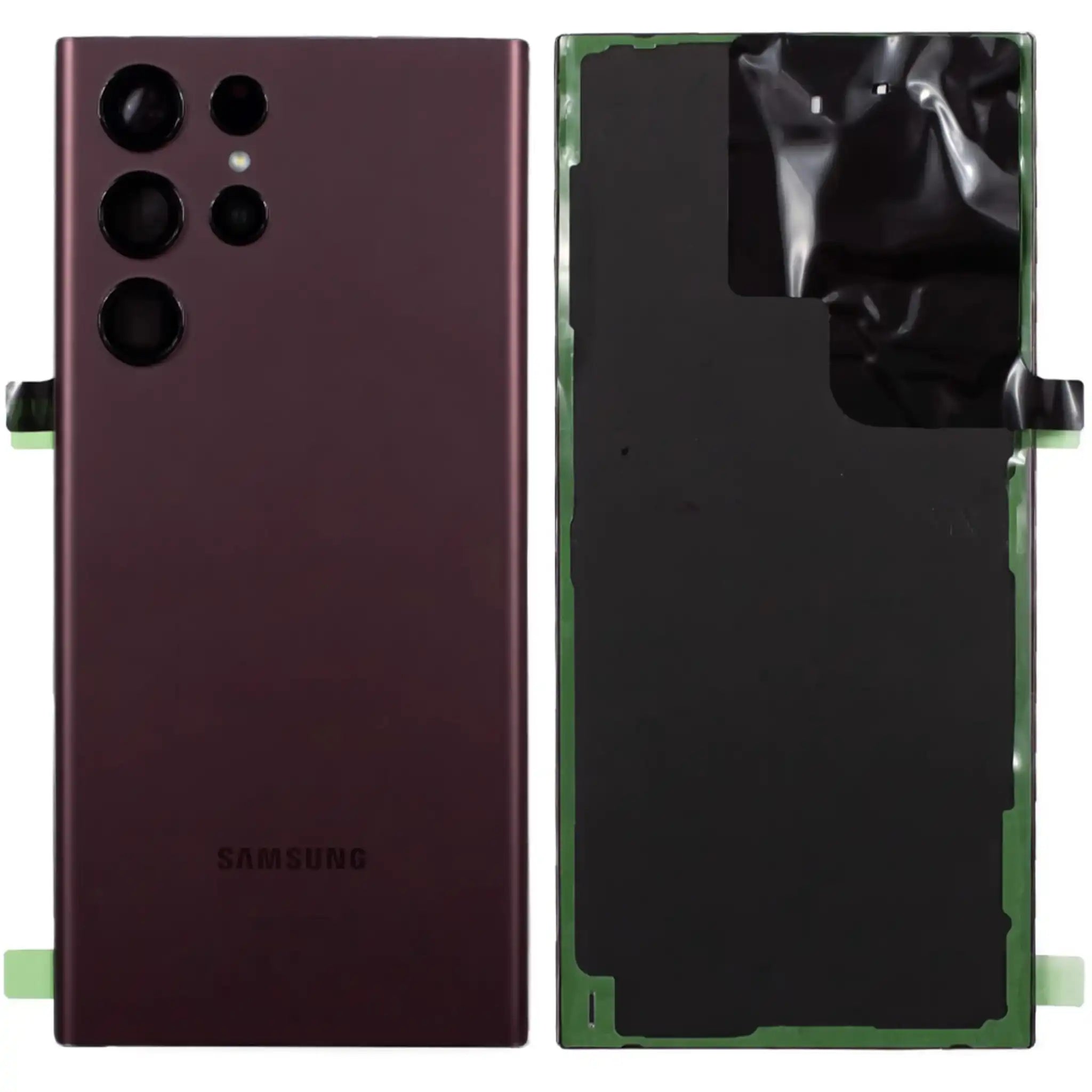 Battery Cover für S908B Samsung Galaxy S22 Ultra − Burgundy, Serviceware